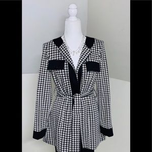 Beautiful black  & white blazer